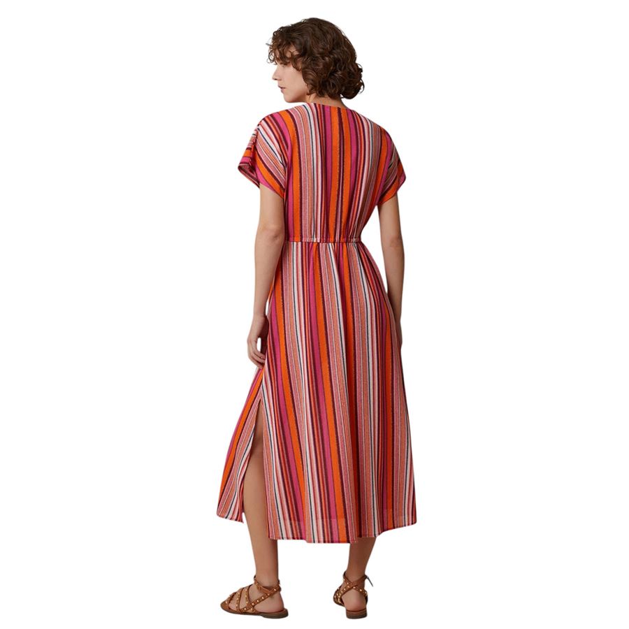 Fennec abito midi in jersey a righe da donna Penny Black | 2511621076200001